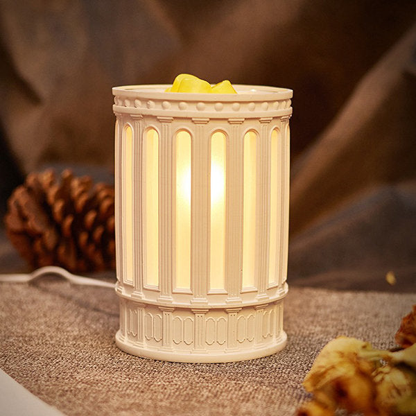 Roman Column Wax-Melting Lamp