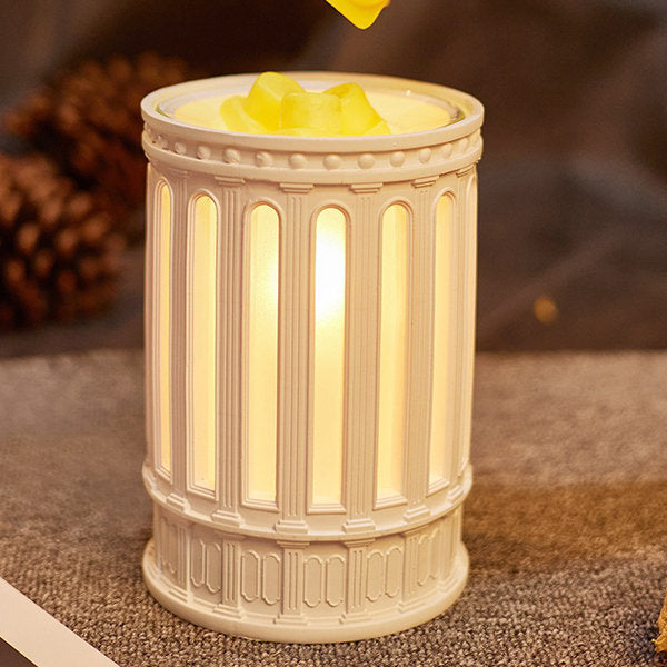 Roman Column Wax-Melting Lamp