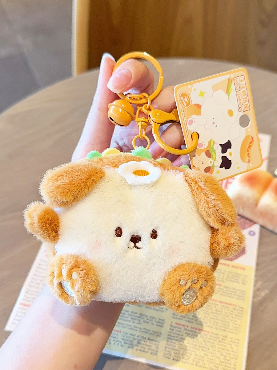 Sandwich Plush Coin Purse