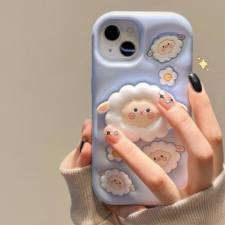 Cute Cartoon Lamb iPhone Case