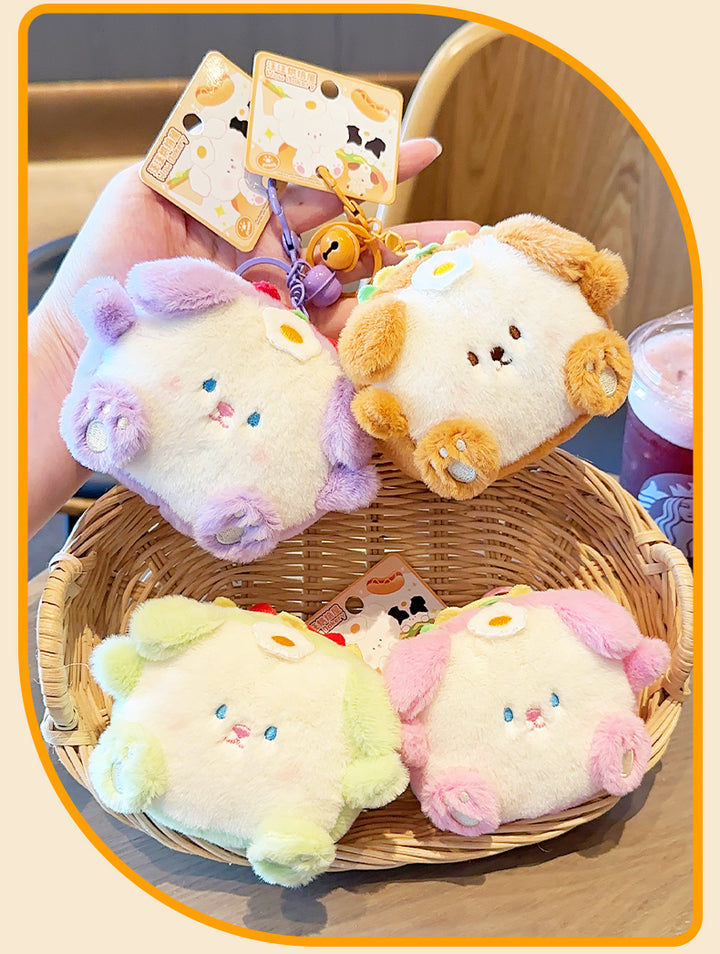 Sandwich Plush Coin Purse