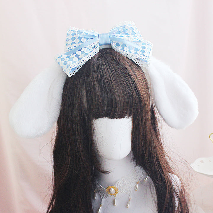 Cartoon Dog Ear Plush Hair Accessory