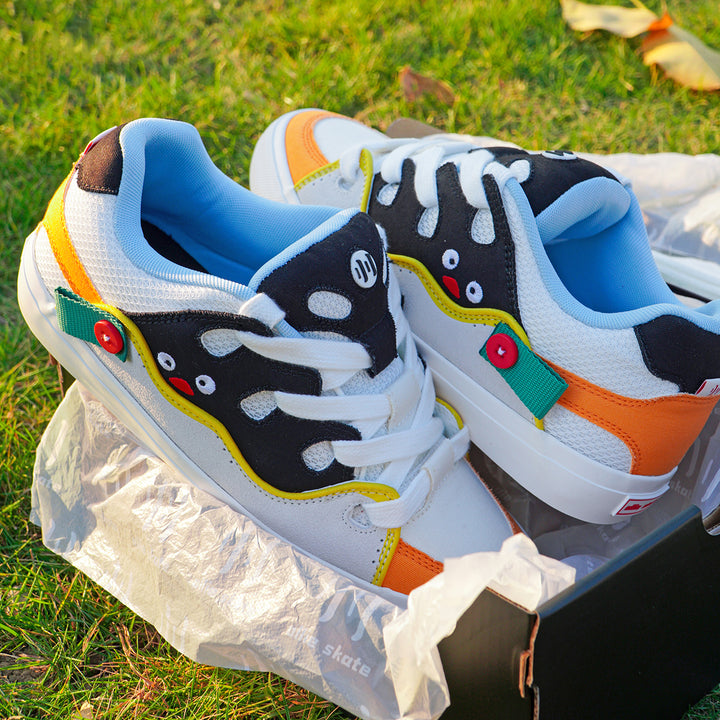Penguin-Inspired Puffer Shoes