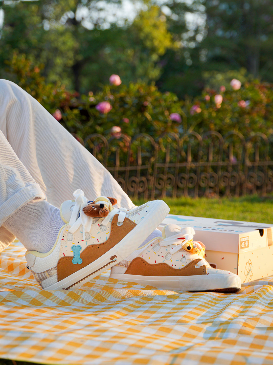 Puppy-Themed Puffer Shoes