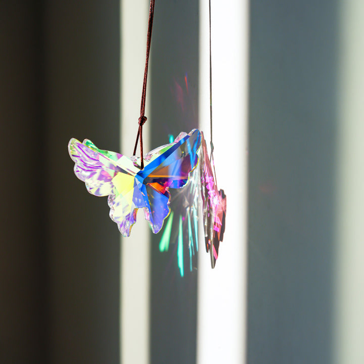 Crystal Butterfly Suncatcher