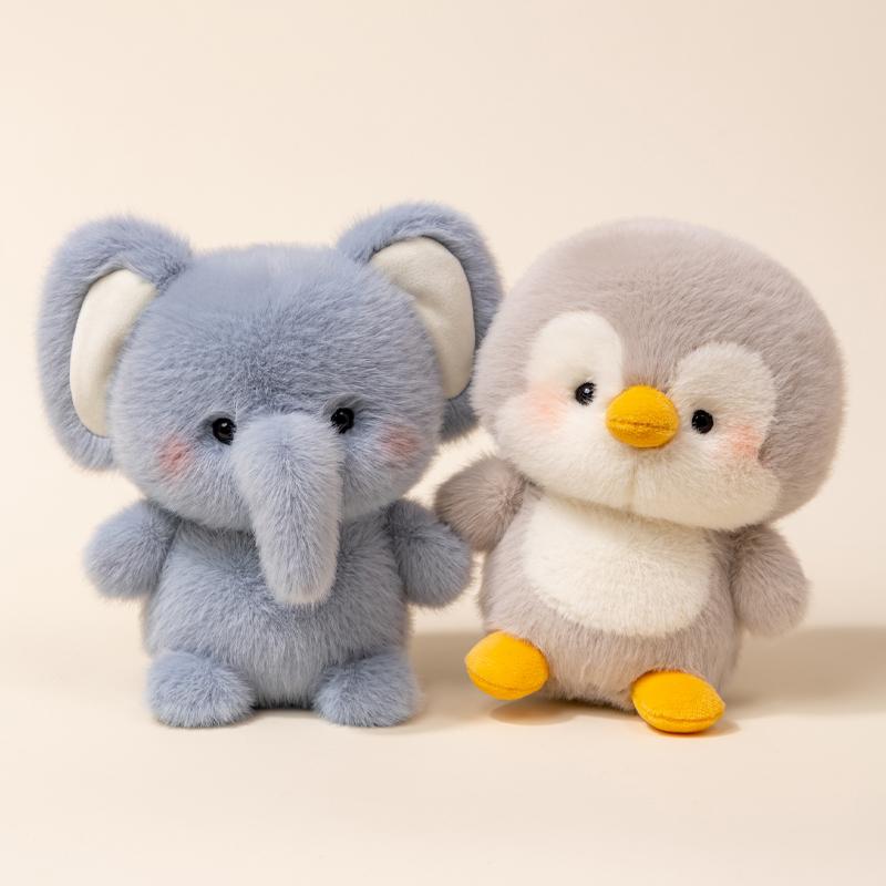 Rabbit & Friends Adorable Plush Toy- Bear, Sheep, Penguin, Badger, Pig, Fox, Elephant ,Red Panda and more