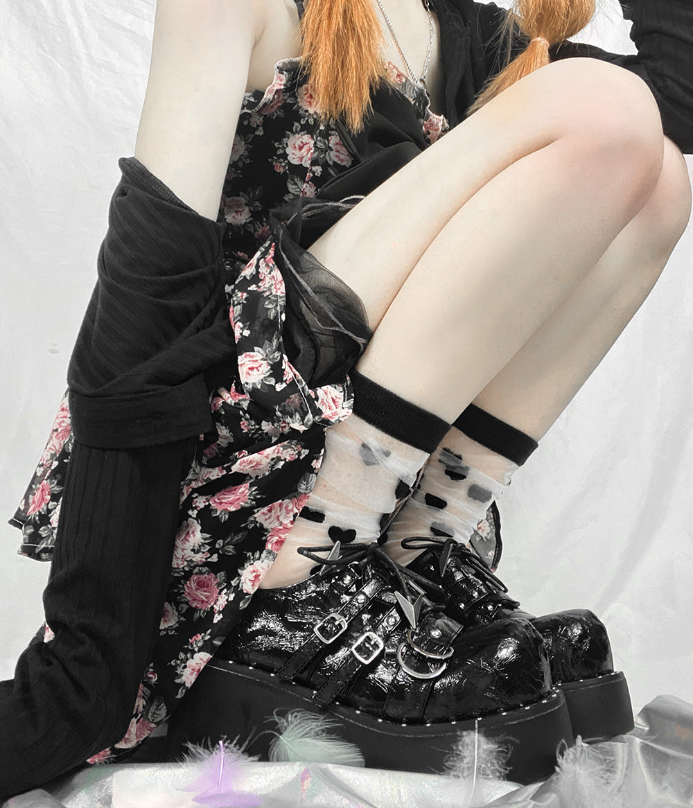 Lolita punk Y2K Platform Shoes