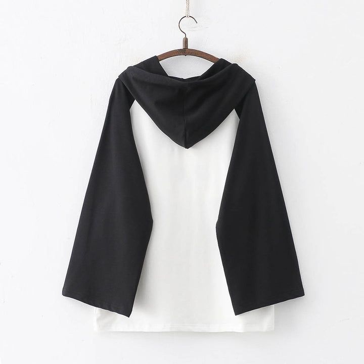 Lovely Cartoon Puppy Panda Embroidery Hoodie