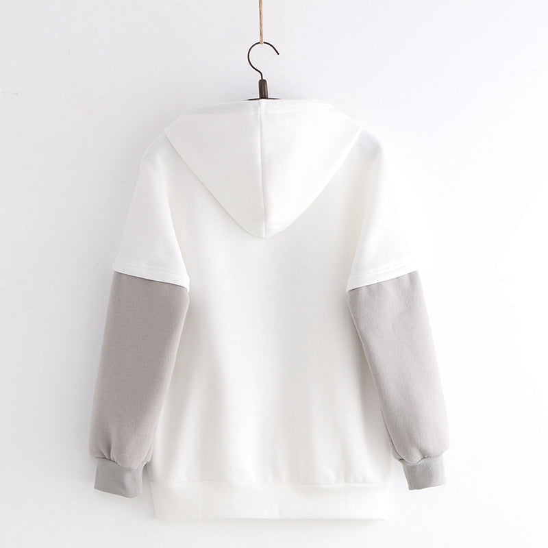 Monday Friday Meow Paw Print Hoodie