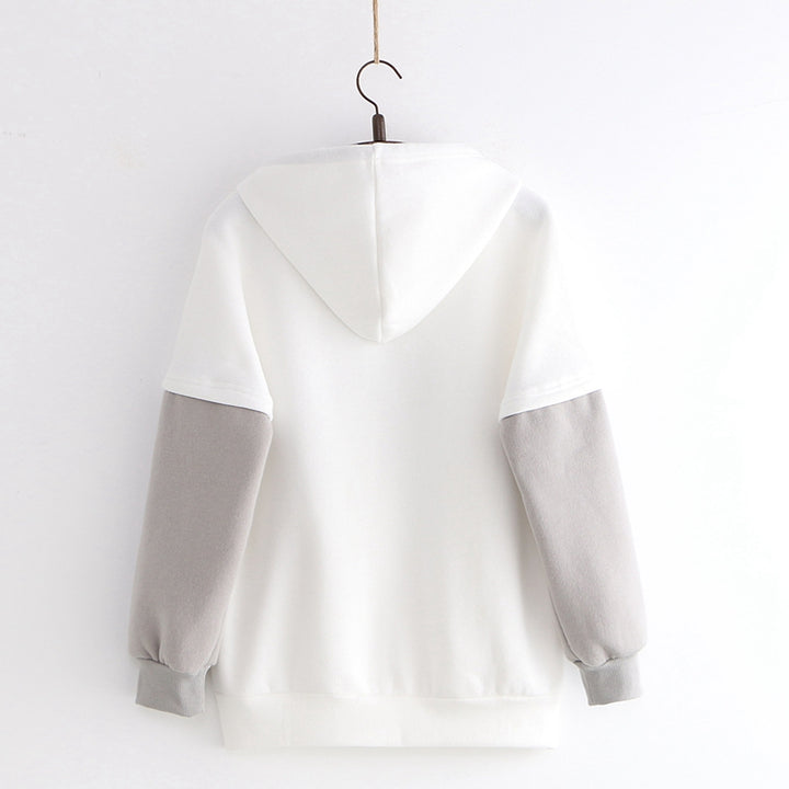 Monday Friday Meow Paw Print Hoodie