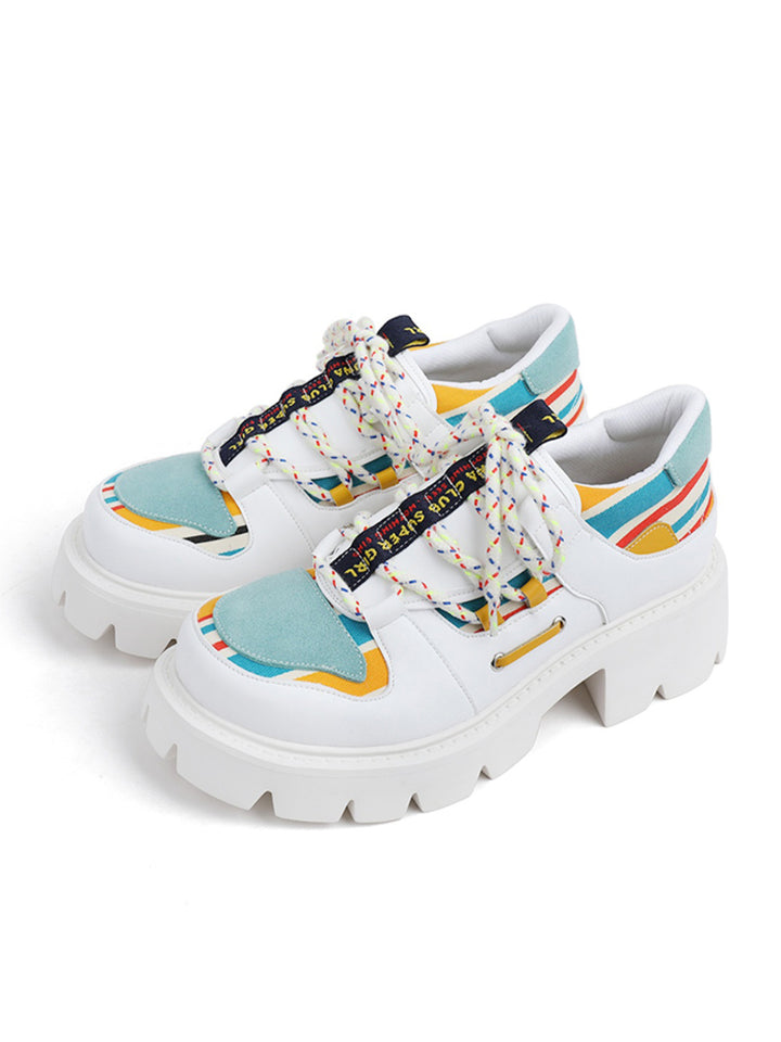 SUPER GIRL flat shoes