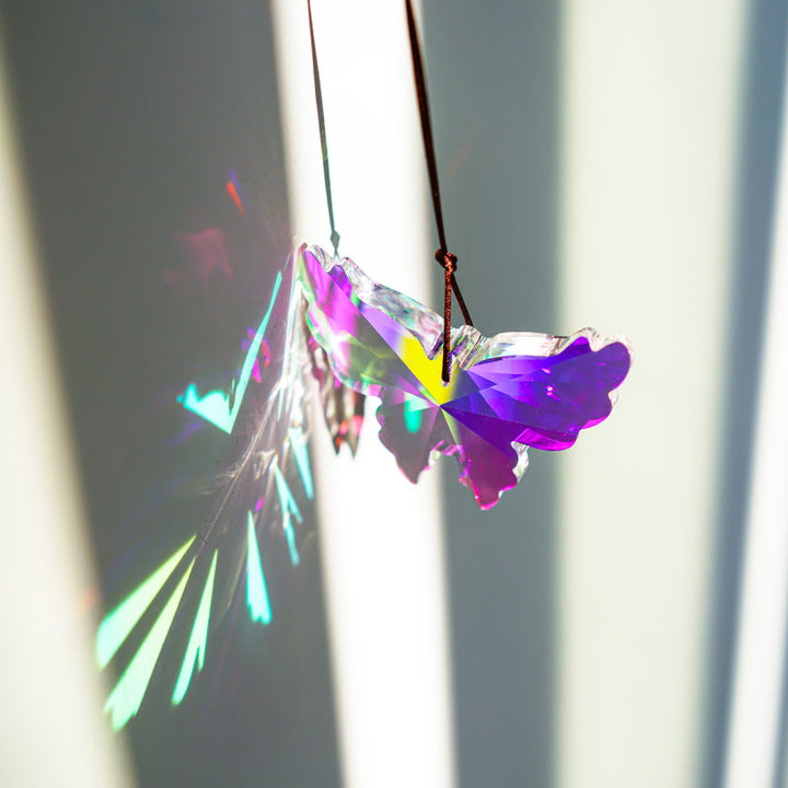 Crystal Butterfly Suncatcher