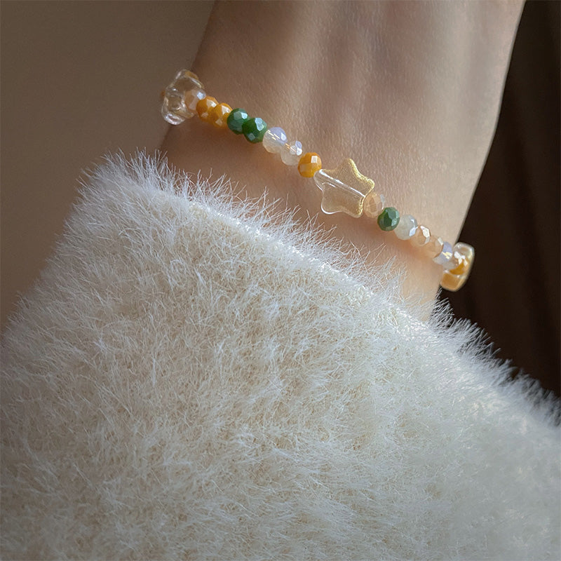 Star Artificial Crystal Bracelet