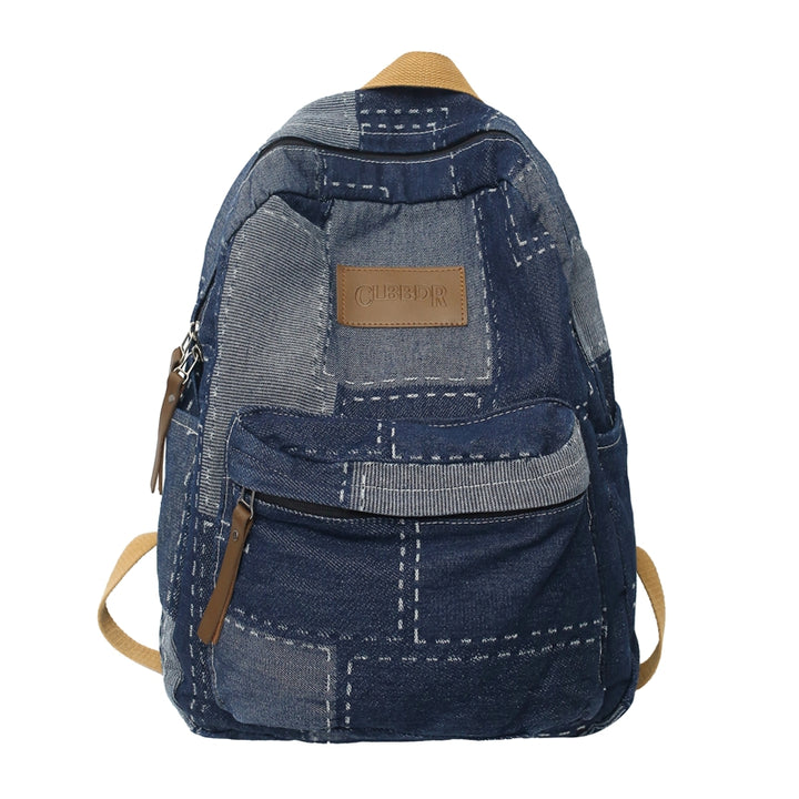 Vintage Denim Backpack