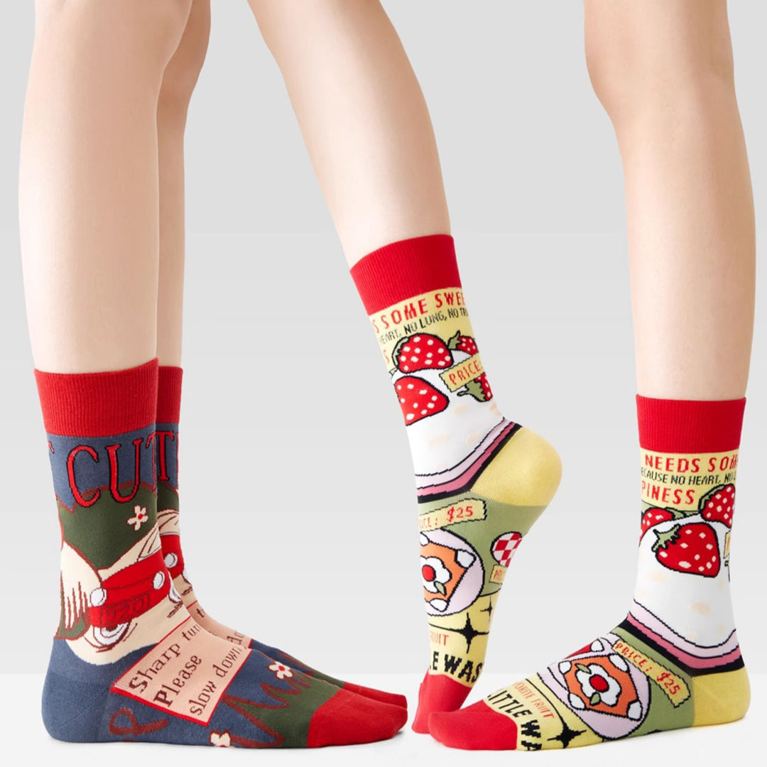 Artsy Jacquard Socks