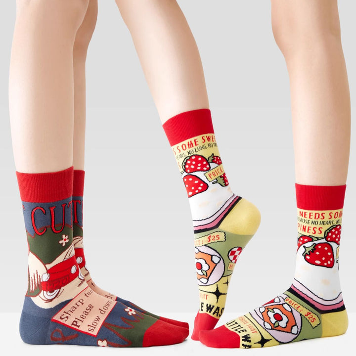 Artsy Jacquard Socks