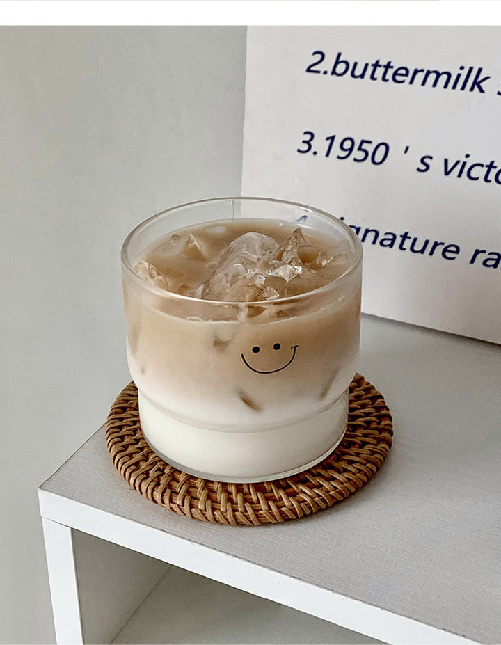 Smiling Heart Glass Mug