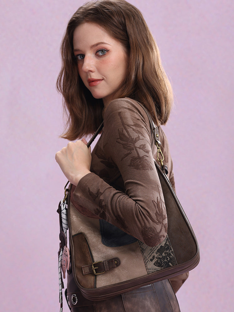 American Vintage Style Shoulder Bag
