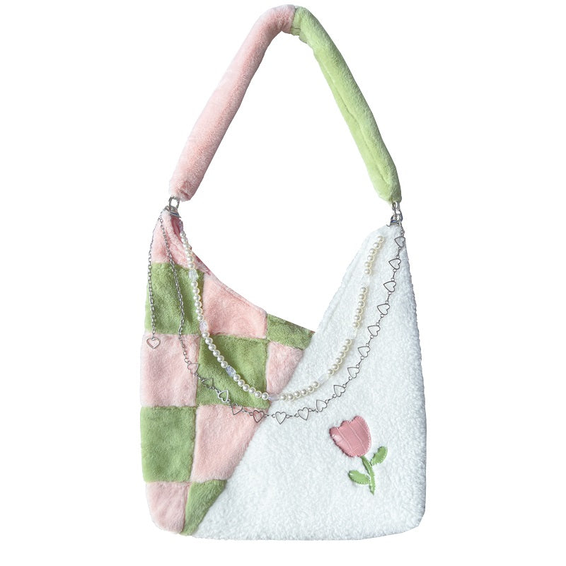 Pastel Tulip Tote Bag