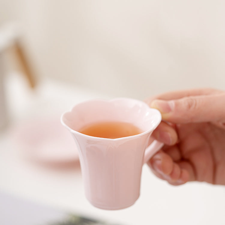 Pink Mini Ceramic Cup