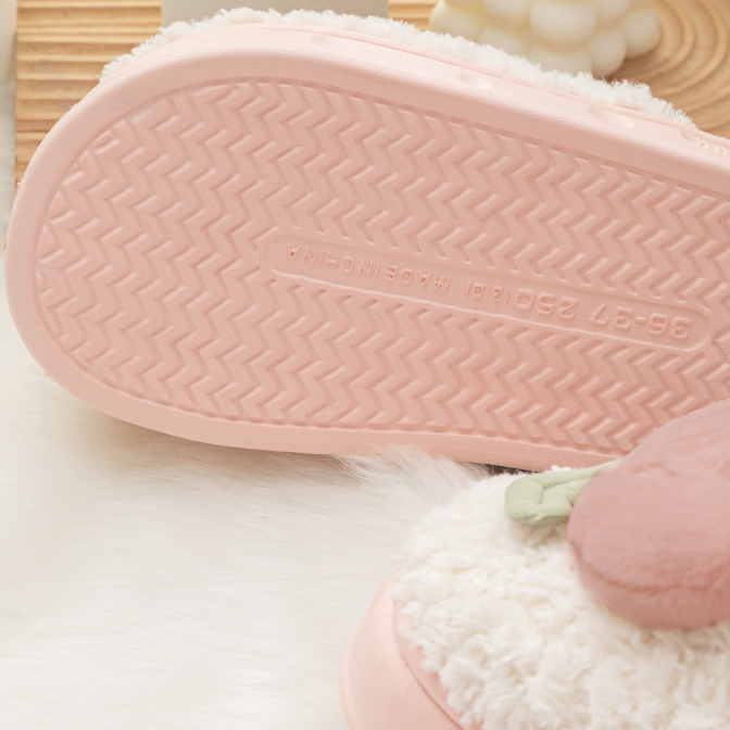 Tulip Plush Slippers