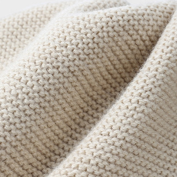 Solid-Color Knit Hat