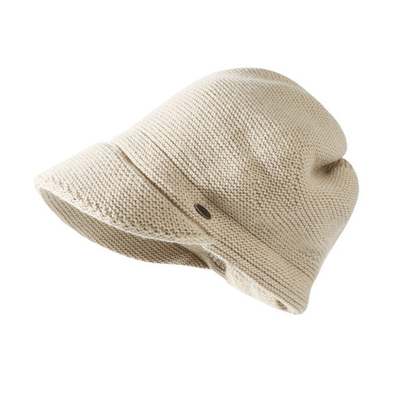 Solid-Color Knit Hat