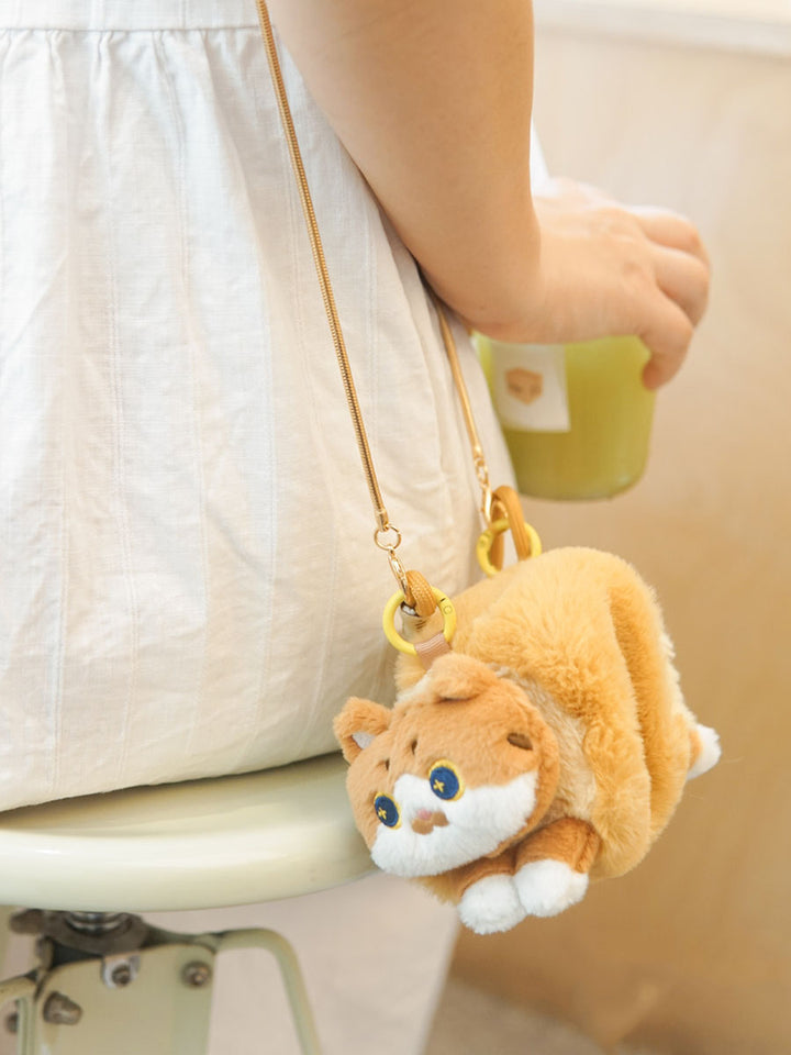 Mini Cute Plush Cat Bag
