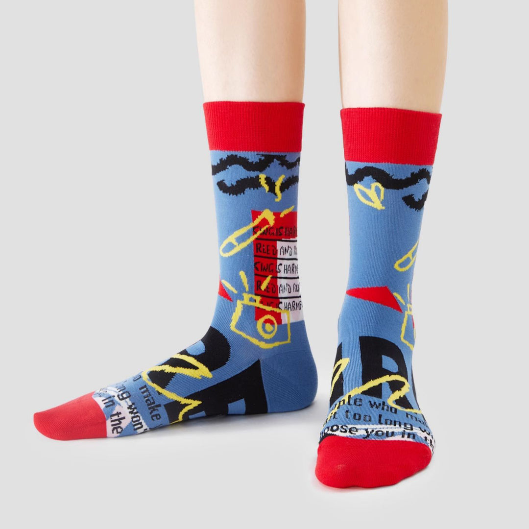 Artsy Jacquard Socks