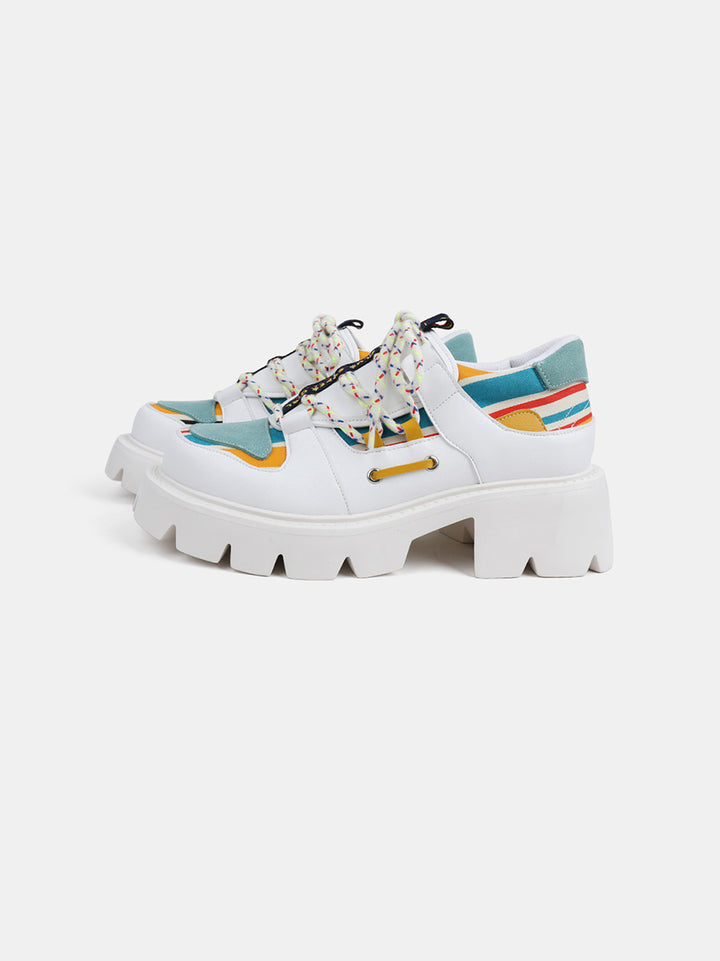 SUPER GIRL flat shoes