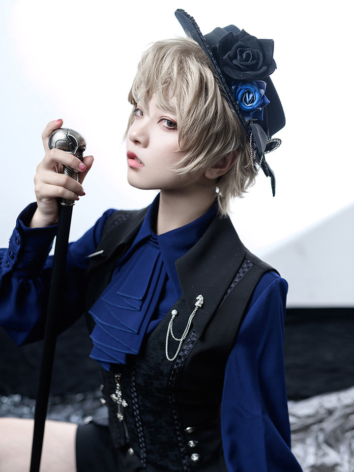 Lolita Medieval Little Prince Tailcoat Long Vest