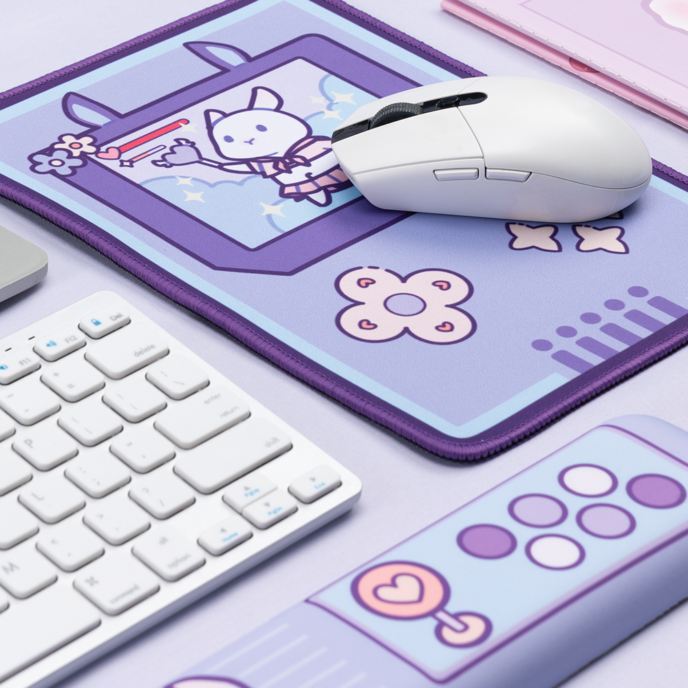 Magic Bunny Mouse Pad