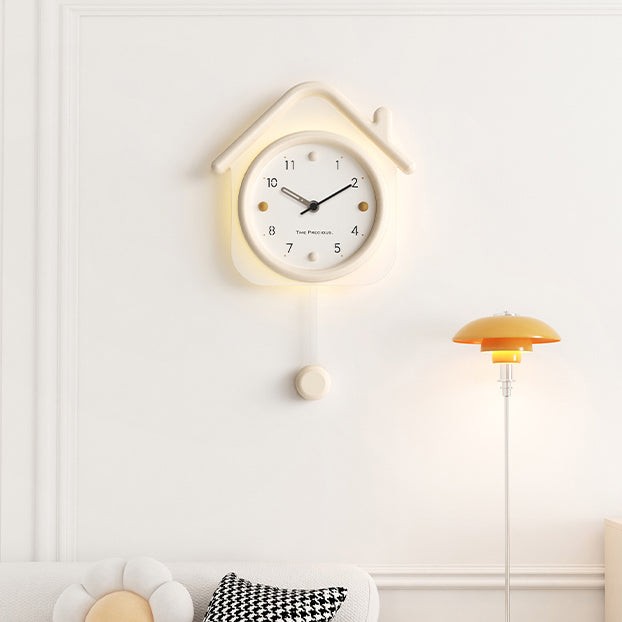 Creative Small House Wall Clock