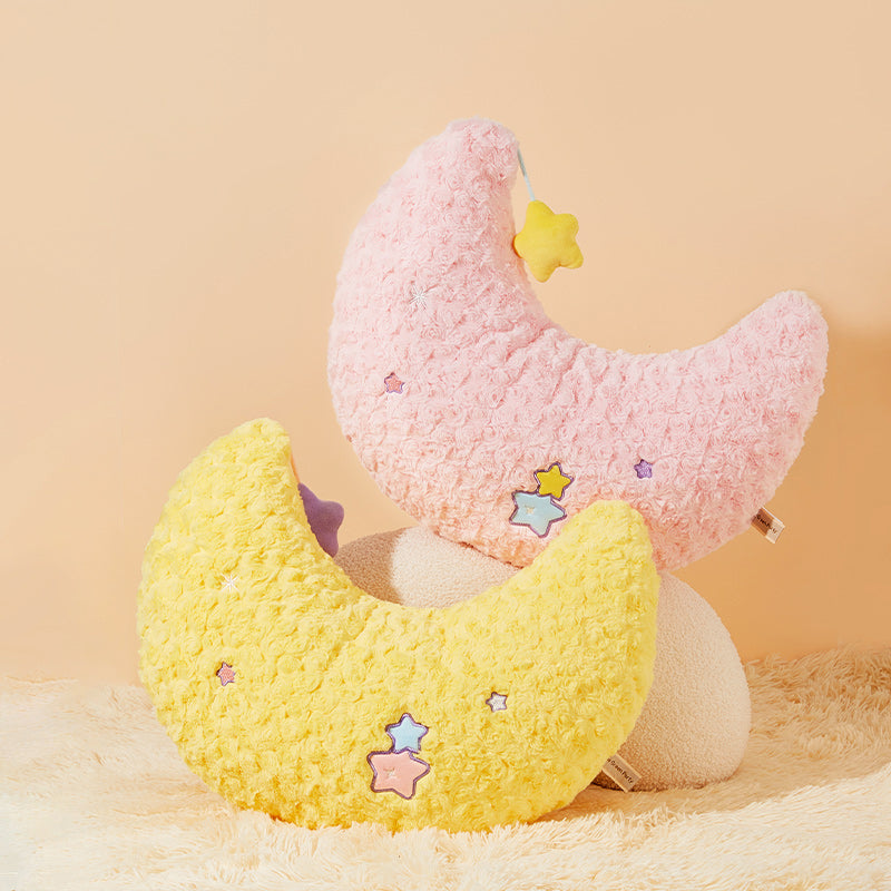 Pastel Color Moon Pillow