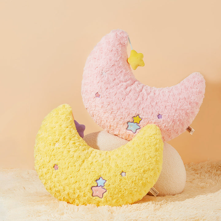 Pastel Color Moon Pillow