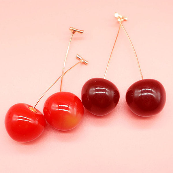 Retro Cherry Dangles