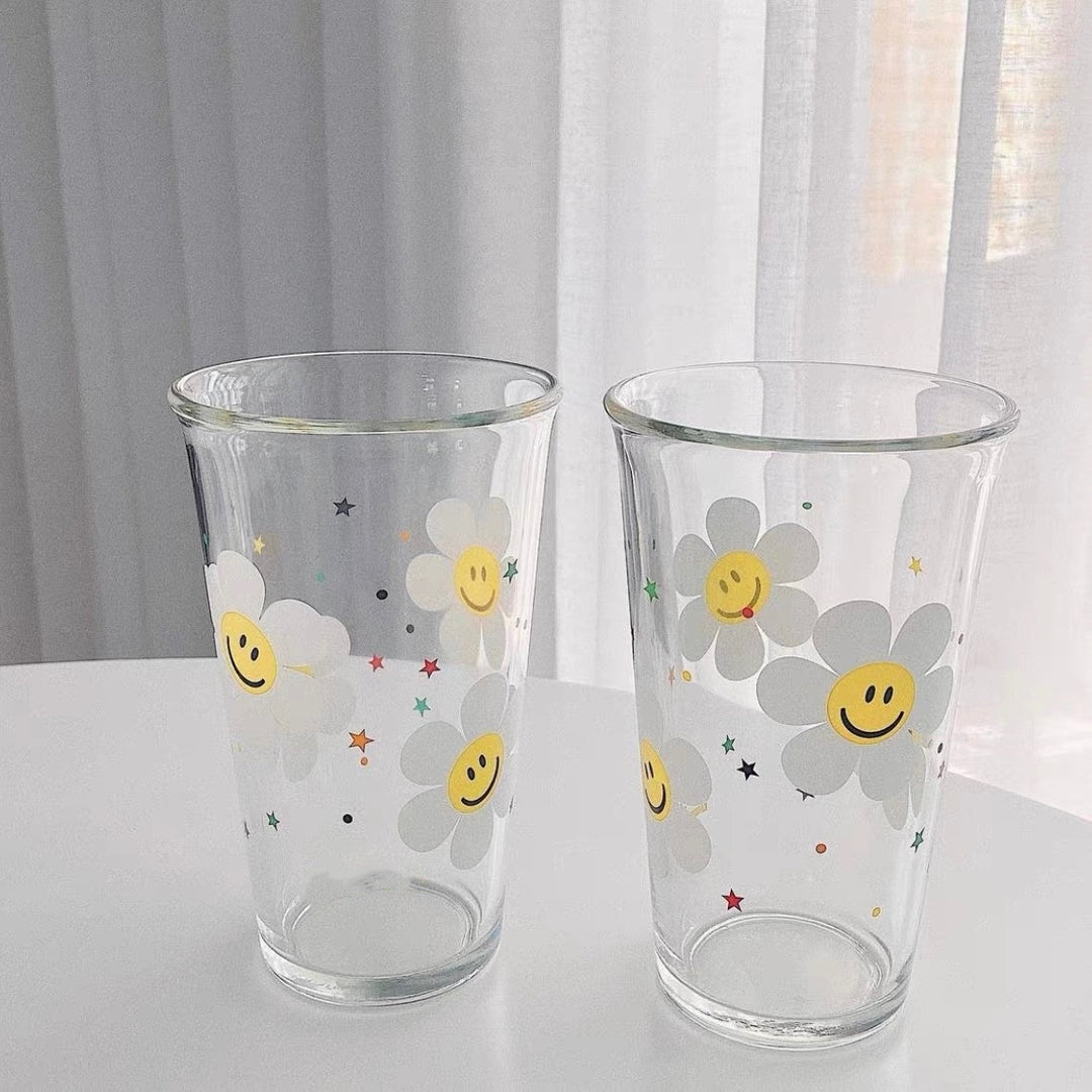 Sunflower Glass Cup