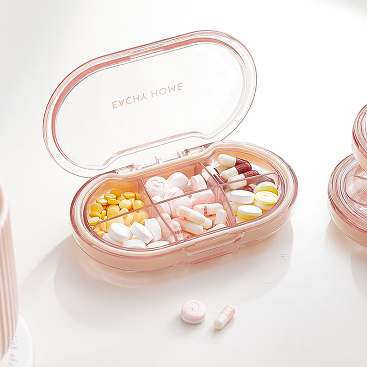 Rose Gold Pills Box