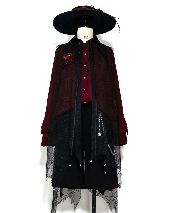 Prince red long-sleeve shirt