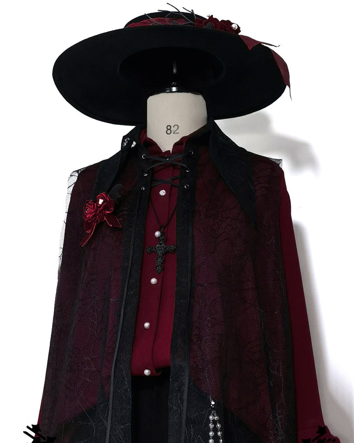 Prince red long-sleeve shirt