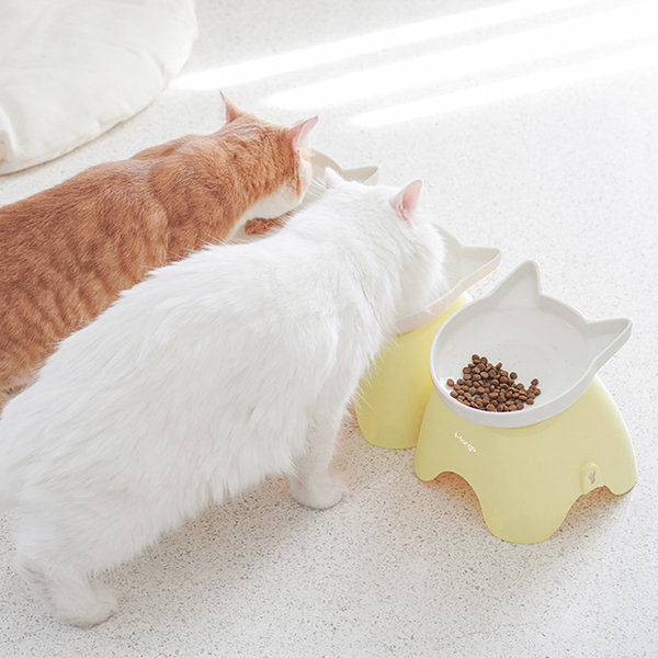 Cute Cat Shaped Pet Bowl