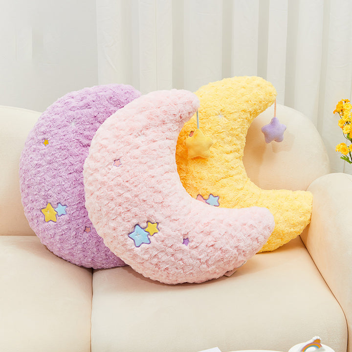 Pastel Color Moon Pillow
