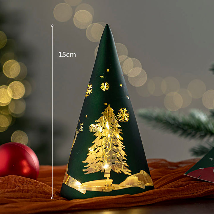 Christmas Tree Cone-Shaped Night Light