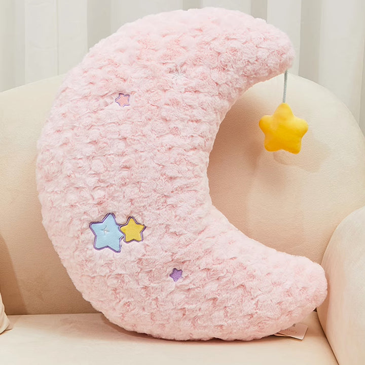 Pastel Color Moon Pillow