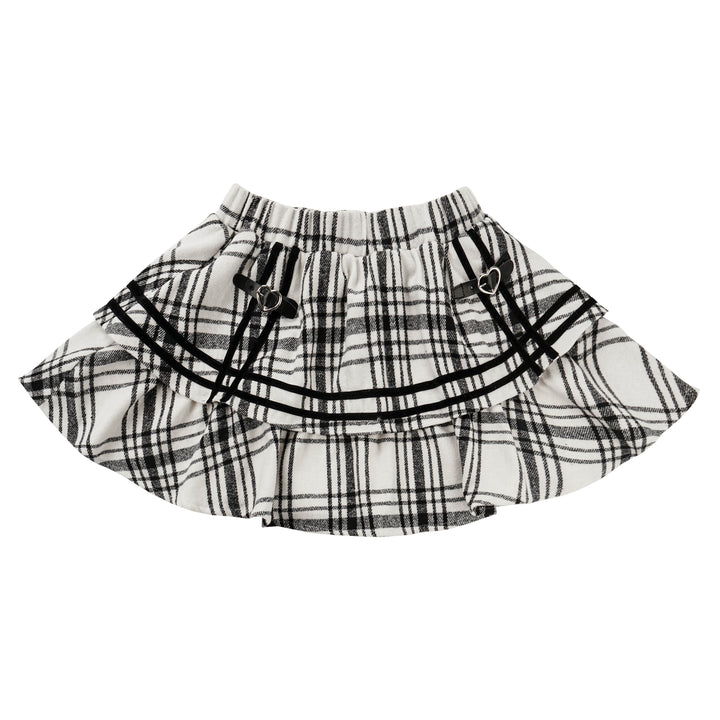 Panda Pattern Coat Skirt Top Socks