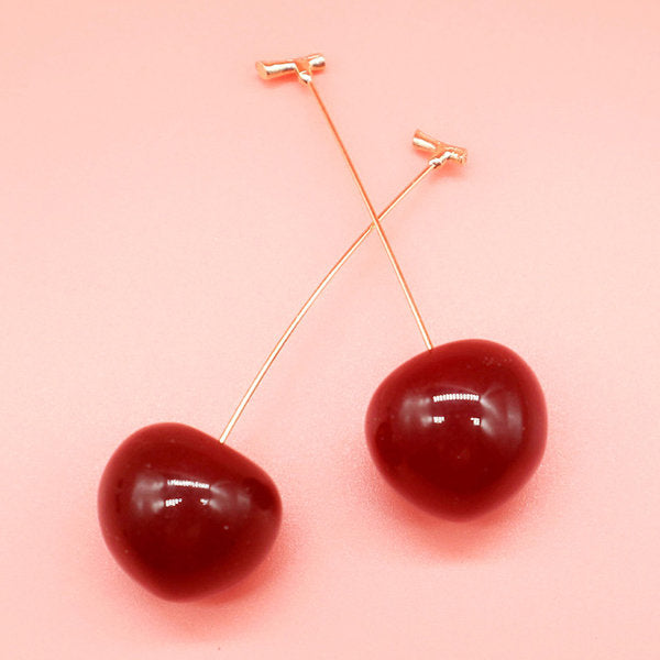 Retro Cherry Dangles