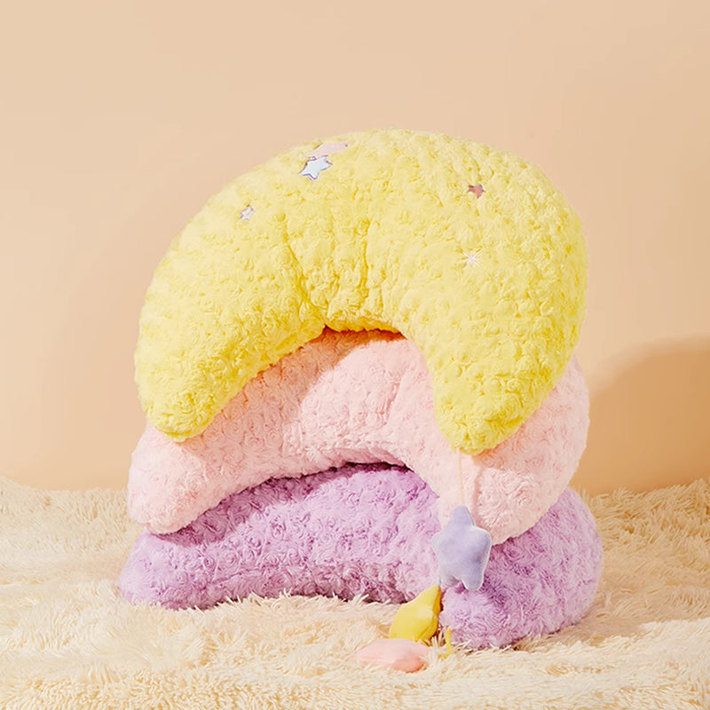 Pastel Color Moon Pillow