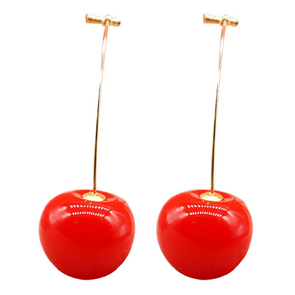 Retro Cherry Dangles