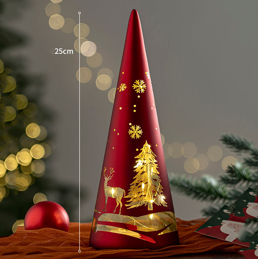 Christmas Tree Cone-Shaped Night Light