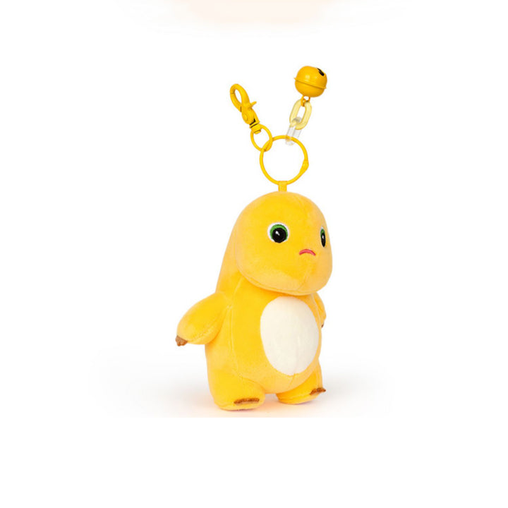 Yellow Baby Dinosaur Hanging Keychain